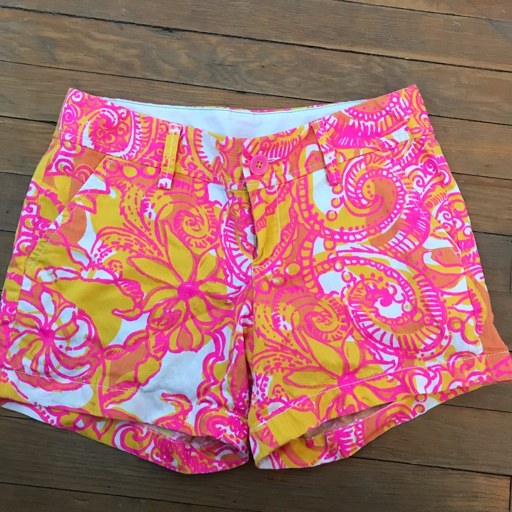 Patterned Lilly Pulitzer shorts